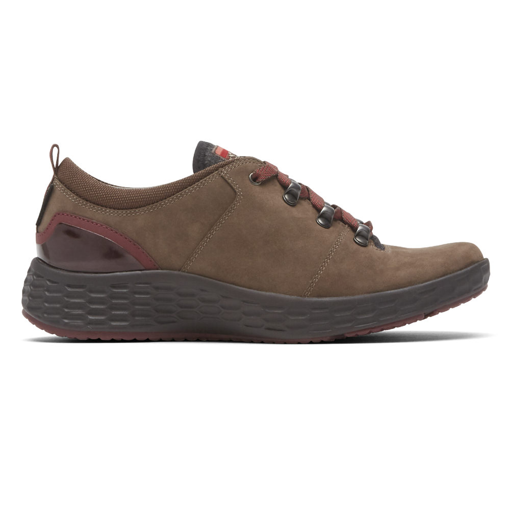 Rockport Singapore Womens Sneakers - FreshExplore Tie Brown - FW8043175